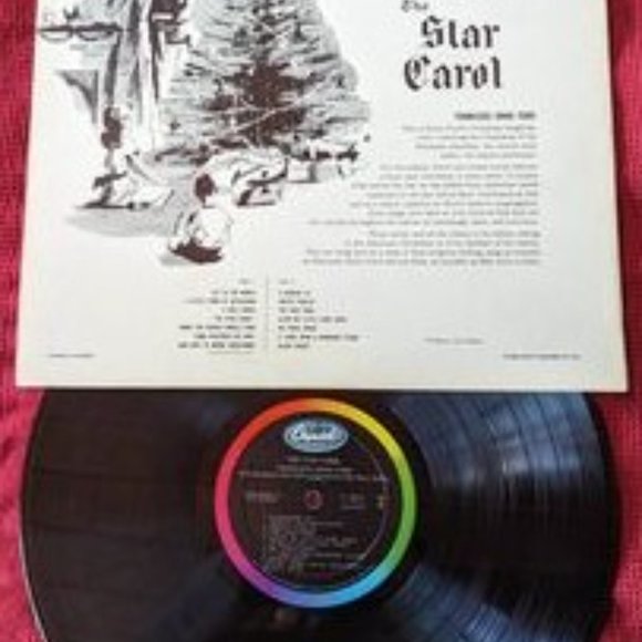 Vintage Tennessee Ernie Ford Vinyl LP - The Star Carol - Released 1958 - Picture 4 of 10